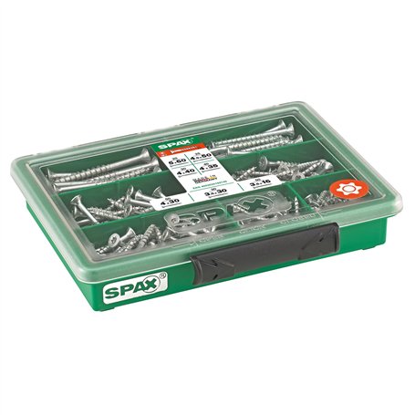 Assortiment de vis Spax 'T-Star plus' Acier allié - 245 pcs