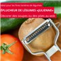 Westmarkcoupe Légumes Julienne - Découper des Bandes Minces de Légumes pour les Soupes et le Wok Facilement, lame Tranchante pou