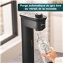 GROHE Blue Fizz Premium Machine à Eau Gazeuse (Affichage et Préréglage Niveau CO2, Gazéification une pression), Batterie lithium