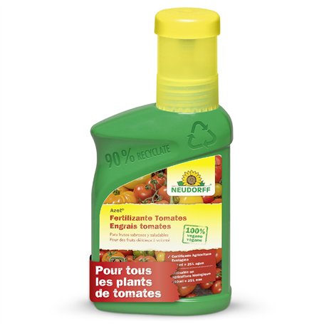 Neudorff Azet Engrais tomates – Engrais 100% naturel pour tomates aromatiques et légumes en jardinière