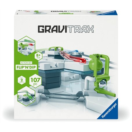 Ravensburger - Gravitrax - Starter Set 107 pièces - Circuit de Billes - Jeu de Construction créatif - Dès 8 Ans - 27485