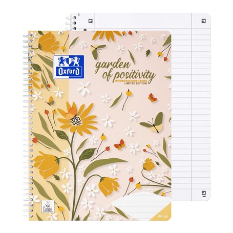 Oxford Cahier A4 ligné avec double marge