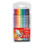 STABILO Pochette de 10 feutres de Dessin PEN 68 Pte ogive Moyenne 1 mm