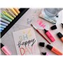 STABILO - BOSS ORIGINAL, Surligneur, Set de Bureau et 24 Surligneurs Pastel et Fluo, Dont 1 Marqueur Noir