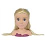 Steffi Love Girls Tête à coiffer avec Accessoires de Coiffure, 10 pièces, 9 cm, à partir de 5 Ans