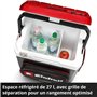 Einhell Glacière portable sans fil TE-COL 18/27 Li-Solo Power X-Change (18 V, 27 l, refroidit et maintient au chaud, mode hybrid