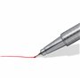 Staedtler - Triplus fineliner 334 - Blister 4 feutres triangulaires - Pointe superfine 0,3 mm bleus - En plastique 97% recyclé -