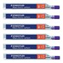 STAEDTLER Recharges de mines pour crayons Mars Micro Carbon 250 0.5mm 2B - Emballage de 6 tubes (72 dérivations) 2B