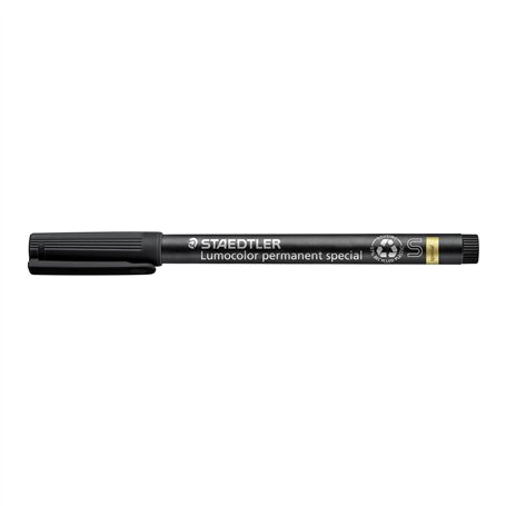 Staedtler Lumocolor Lot de 10 Feutres permanents Noir