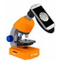 Bresser Junior Microscope 40x-640x avec éclairage LED et Fonctionnement à Piles