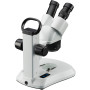 Bresser Microscope d'analyse STR 10x - 40x stéréo, lumière et lumière transmise, Noir