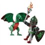 Playmobil 6836 Combattant avec Dragon Vert- Knights- Novelmore- Pâques œuf