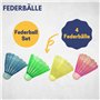 Best Sport 2059884 Lot de 4 Volants de Badminton