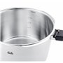 Fissler Vitaquick Premium Autocuiseur (4,5 l, 22 cm) Marmite À Pression En Acier Inoxydable, 2 Niveaux De Cuisson, Fabrication E