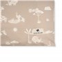 Julius Zöllner Housse pour matelas à langer en coton bio - Motif Jungle Dream - Taille 85 x 75 cm