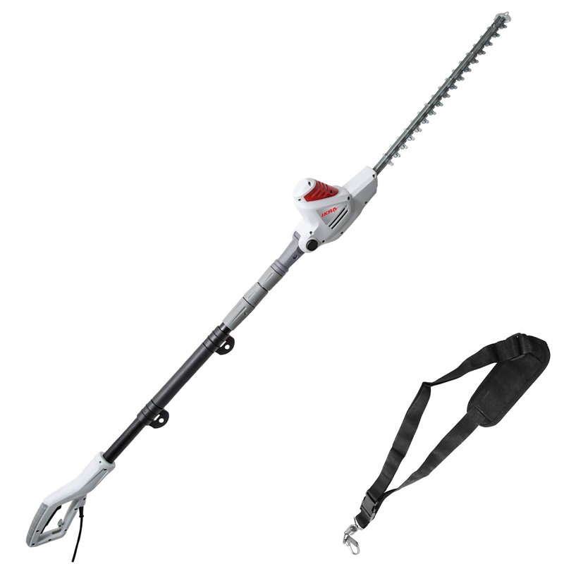 Litheli Taille-Haie Télescopique Électrique 20V – Jusqu’à 3,4 M, Lame 42 Cm, Batterie 10000 MAh Incluse