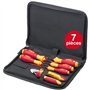 Wiha Coffret tournevis d'électricien SoftFinish 6 pièces Sacoche incluse (Import Allemagne)