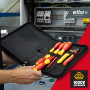 Wiha Coffret tournevis d'électricien SoftFinish 6 pièces Sacoche incluse (Import Allemagne)