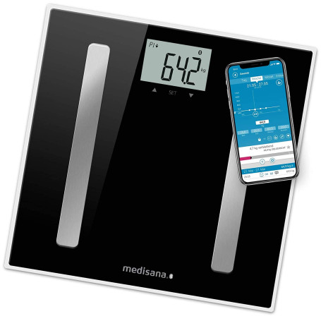 medisana BS A45 Pèse Personne Impédancemètre jusqu'à 180 kg
