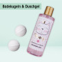 Accentra - Set cadeau Princess Kitty pour filles & femmes - Kit douche 7 pcs avec bain moussant, exfoliant, gel, lotion pour cor