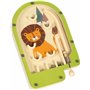 small foot Mini Jeu de Flipper Lion en Bois