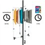 Vileda Pet Pro Kit complet avec balai Always Clean, brosse électrostatique et serviette en microfibre XL pour nettoyer les poils