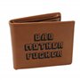Portefeuille en cuir Pulp Fiction ͠Inscription Bad Mother Fucker