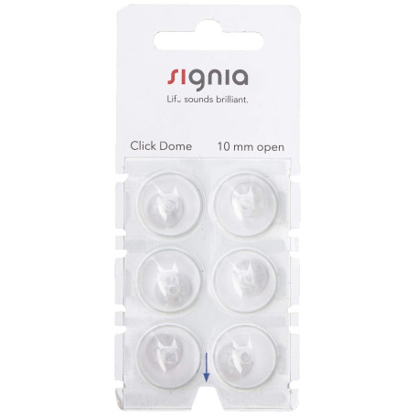 Siemens RIC Click Open Domes - 10mm by Siemens