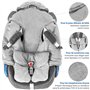 ZAMBOO Couverture Enveloppante Bébé Siège Auto avec Pieds - Nid d'ange Bebe Léger pour Cosy (par ex. Bébé Confort, Cybex, Römer)