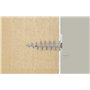 fischer - Cheville Nylon FID II Plus - Fixation dans Panneaux d'isolant PSE et PU/Blister de 2 pièces