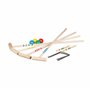 Relaxdays Jeu de Croquet en Bois