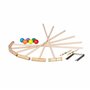 Relaxdays Jeu de Croquet en Bois