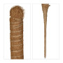 Relaxdays Tuteurs en Fibre de Coco, Lot de 5, pour Monstera, Photos et Autres Plantes d'intérieur, 90 cm de Long, Nature