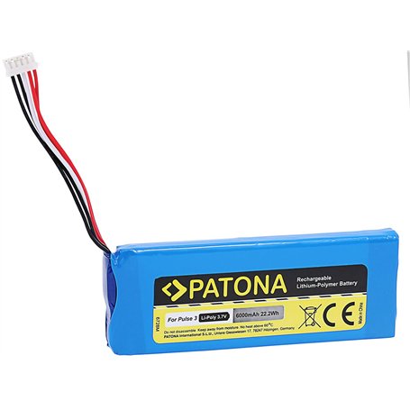 PATONA Batterie Remplacement pour JBL 2017DJ1714 APJBLPUESE3 P5542100-P