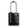VAUDE Unisexe - Adultes TSA Combination Lock II Cadenas de Valise Argenté/Noir Gris