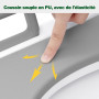 WOLTU Réducteur de Toilette pour Enfant avec Escabeau Pliable et Portable, Siège WC d'Apprentissage de la Propreté, Sans Montage