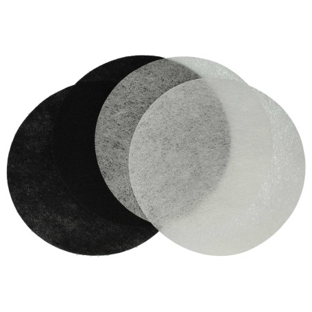 vhbw 2x filtre à charbon actif