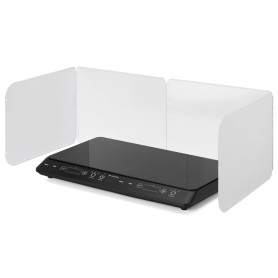 Navaris Plaque Anti Projection Cuisine - Protection Anti eclaboussure Mur Cuisine 80 x 40 x 30 cm pour Plaque de Cuisson gaz gaz