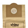 vhbw 10x Sacs compatible avec Rowenta ZR76, ZR765 aspirateur - papier, 32cm x 19cm couleur sable