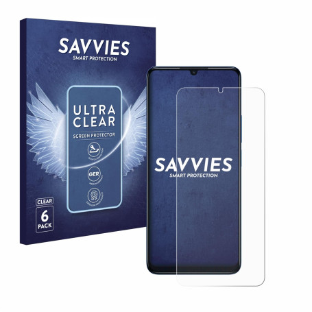 savvies Protection Ecran pour TCL 505 (6 Pièces) - Film Protection Ultra Clair