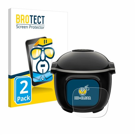 brotect Protection Ecran pour Moulinex Cookeo Touch (2 Pièces) - Film Protection Ultra Clair