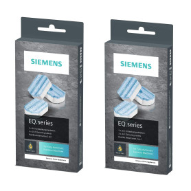 Siemens TZ80002 Lot de 2 x 3 tablettes de détartrage pour toutes les machines à café EQ