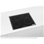 Bosch PIF645BB5E Série 4 Plaque de cuisson à induction, autonome, 60 cm de large, zone de cocotte pour grande batterie de cuisin