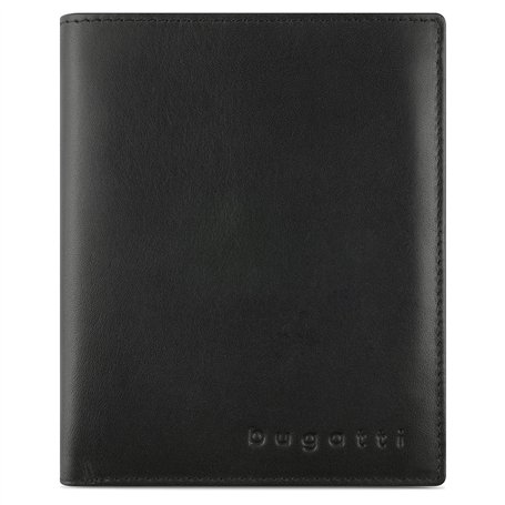 bugatti Super Slim Portefeuille en Cuir véritable - Fin avec Protection RFID