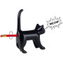 Slam Design Sharp End Cat Taille-crayon en forme de chat Noir