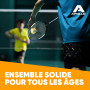 Apollo Kit de Badminton - Ensemble de Raquettes pour l'Entraînement, le Sport et le Plaisir en Famille - 2 Raquettes en Carbone 