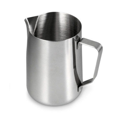 YOUZiNGS Pot à lait en acier inoxydable - 900 ml - Mousseur à lait Barista - Pot à lait - Couleur : argent brillant