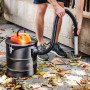 Monzana® Aspirateur de Cendres 20L 1200W soufflage Aspiration préfiltre HEPA aspirateur poussière Multifonction poêle a granulés
