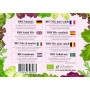 Prademir Graines de salade BIO 16 variétés de graines résistantes aux semences anciennes Graines de salade Set BIO