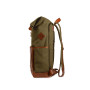 DRAKENSBERG Rolltop Sac à Dos 'Arthur' en Toile et Cuir avec Compartiment pour Ordinateur Portable - Compartiment Technique et G